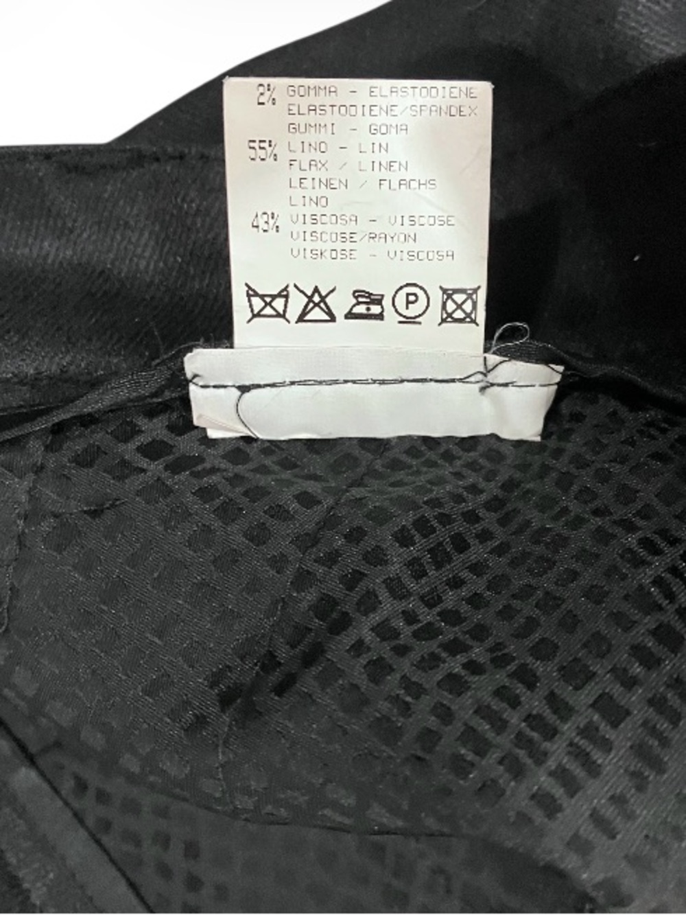 Roberto Cavalli Linen Blend Pants - Picture 7 of 7